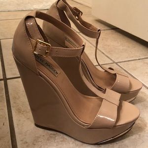 Steve Madden tall wedges